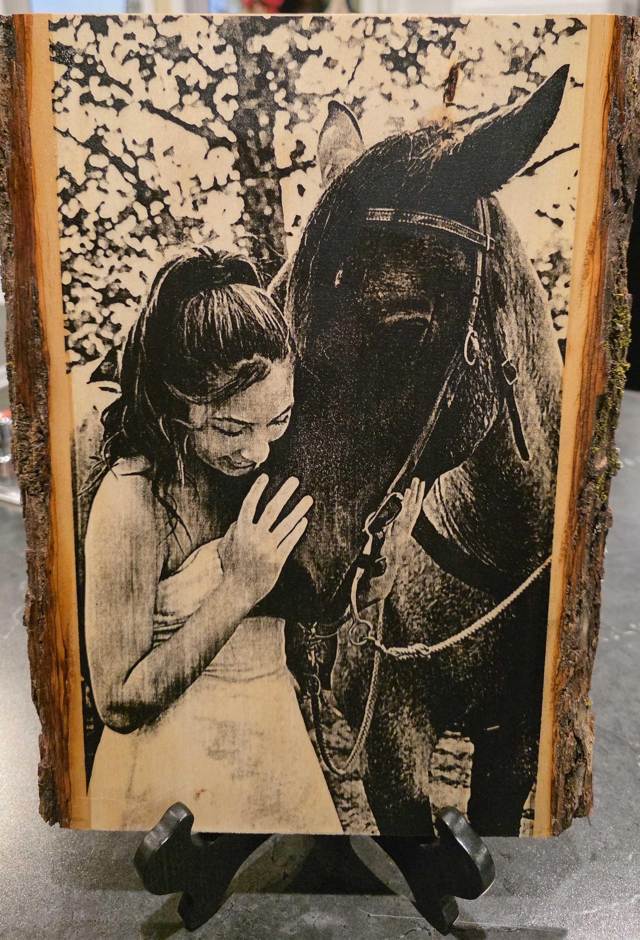 Live Edge Custom Portrait